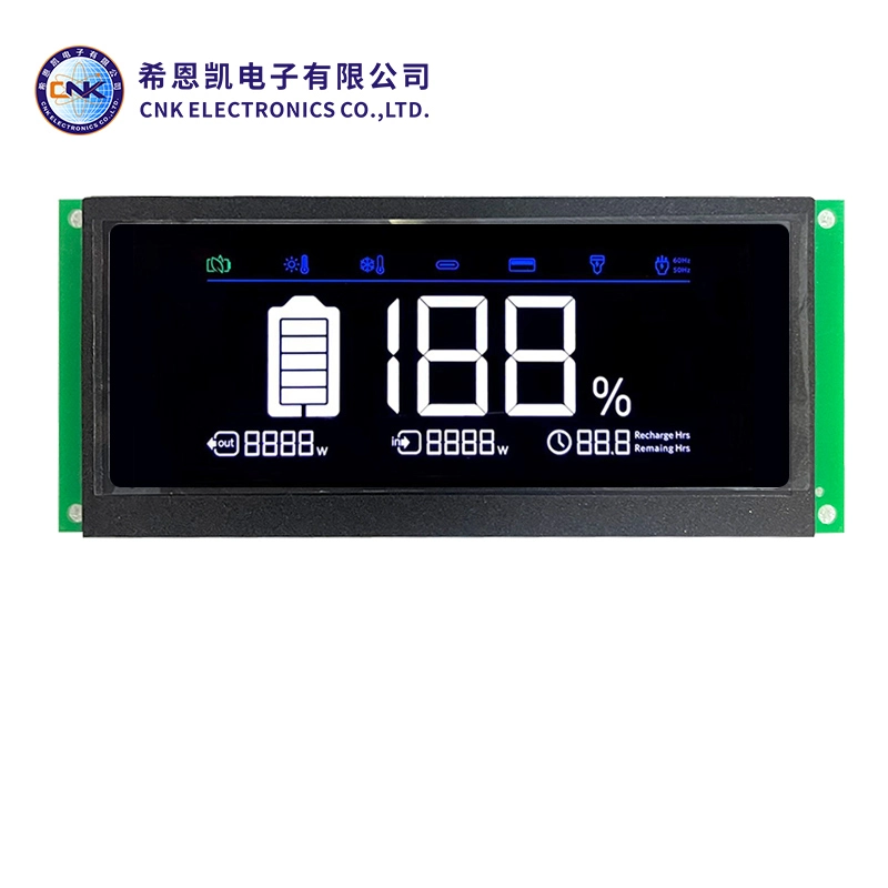 Vatn digitaalse segmendi LCD